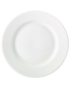 Genware Porcelain Classic Winged Plate 26cm/10.25"