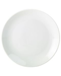 Genware Porcelain Coupe Plate 26cm/10.25"