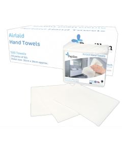 Hand Towels - Airlaid - White - 30 x 36cm