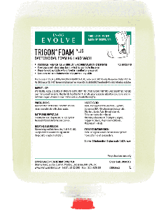 Evans Trigon Plus Foam Bactericidal Hand Soap Cartridge 1Ltr