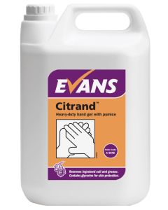 Evans Citrand Beaded Hand Gel Citrus 2 x 5ltr