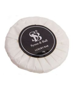 Syson & Ball Round Flora Vanille Guest Soap Wrapped - 14g