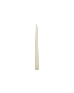 Tapered Candle - 10 Inch (250mm) - Ivory