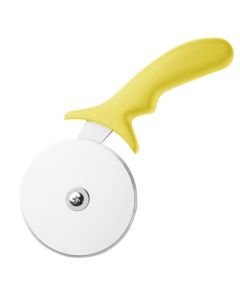 Pizza Cutter - Yellow Handle - 4" Wheel