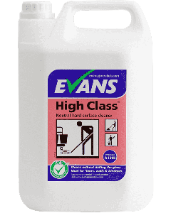 Evans High Class Hard Surface Cleaner x 5 ltr