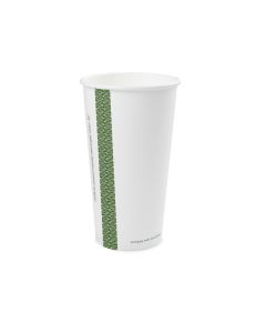 Vegware 20oz white hot cup