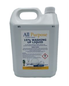 All Purpose - Washing Up Liquid 15% x 5ltr