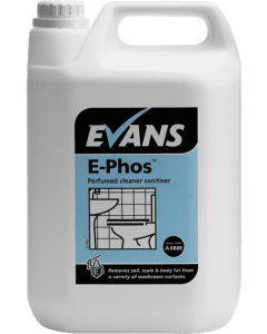 Evans E-Phos Toilet Cleaner, Descaler & Sanitiser 5ltr