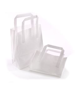 SOS Take Away Bags - Small White 7" x 8.5"