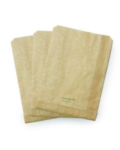 Vegware Therma Paper Bag - 6.5 x 3 x 9"