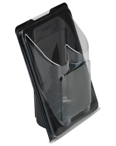 Black & Clear  Plastic Tortilla Pack