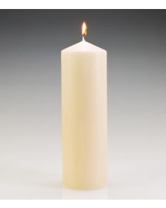 Pillar Candle - Ivory - 250 x 80mm (438)