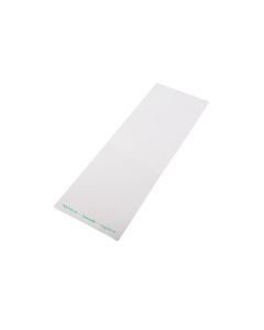 Vegware 120 x 350mm clear / white PLA bag