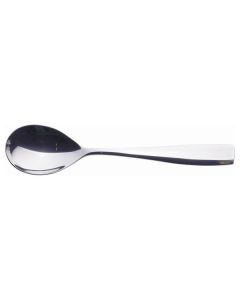 Genware Square Dessert Spoon 18/0 (Dozen)