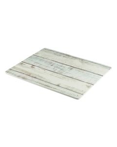 White Wash Wood Effect Melamine Platter GN 1/2