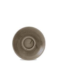 Churchill Stonecast Patina Round Saucer 15.6cm - Antique Tau