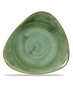 Churchill Stonecast Triangle Plate 31.1cm - Samphire Green