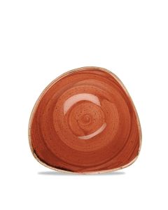 Stonecast Orange Triangle Bowl 15.3cm 6" 26cl 9oz