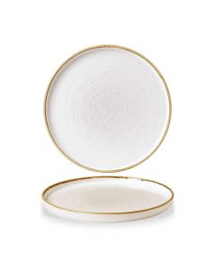 Churchill Stonecast  Round Walled Chefs Plate 26cm - Barley