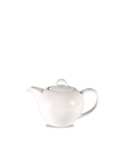 Churchill Isla Round Teapot (15oz) - White