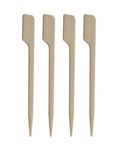Flat Single Pointed Teppo Gushi Gun Bamboo Skewer 9cm