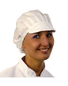 Peaked cap white